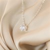 Silver Cubic Zirconia Star Necklace - F33031 Alternative Image