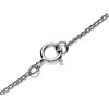 Silver Round Cubic Zirconia Pendant And Chain - F3335 Alternative Image