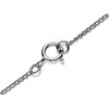 Silver Pink Cubic Zirconia Pendant And Chain - F3336 Alternative Image