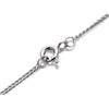 Silver Cubic Zirconia Wave Necklace - F3380 Alternative Image