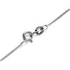 Silver Round Brilliant Cut Cubic Zirconia Pendant And Chain - F3438 Alternative Image