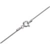 Silver Cubic Zirconia Double Heart Necklace - F3501 Alternative Image