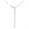 Silver Cubic Zirconia Necklace - F35130 Alternative Image
