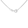Silver Cubic Zirconia Open Heart Necklace - F35137 Alternative Image