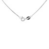Silver Cubic Zirconia Twist Halo Necklace - F35156 Alternative Image