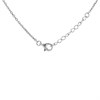 Silver Cubic Zirconia Open Circle Necklace - F35157 Alternative Image