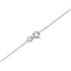 Silver Cubic Zirconia Treble Clef Necklace - F3516 Alternative Image