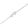 Silver Three Interlinking Circles Necklace - F3519 Alternative Image