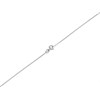 Sterling Silver Cubic Zirconia Knot Pendant And Chain - F3541 Alternative Image