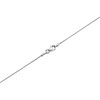 Silver Cubic Zirconia Infinity Necklace - F3550 Alternative Image