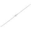 Silver Cubic Zirconia Teardrop Wrap Necklace - F3562 Alternative Image