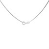 Silver Cubic Zirconia Fan Drop Necklace - F3579 Alternative Image