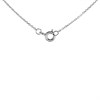 Silver Mini Initial A Necklace - F3588 Alternative Image