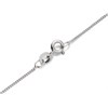 Silver Cubic Zirconia Swirl Pendant And Chain - F3589 Alternative Image
