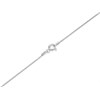 Silver Cubic Zirconia Cross And Chain - F3704 Alternative Image