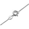 Silver Cubic Zirconia Ribbon Cross And Chain - F3794 Alternative Image