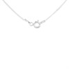 Silver Cubic Zirconia Heart Locket And Chain - F43002 Alternative Image