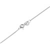 Silver Lattice Heart Locket And Chain - F4353 Alternative Image