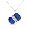 Silver Special Mum Oval Locket - F4366 Alternative Image