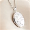 Silver Special Mum Oval Locket - F4366 Alternative Image