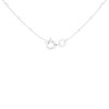 Silver St. Christopher Heart Necklace - F45001 Alternative Image