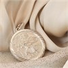 Silver St. Christopher Medallion - F47004 Alternative Image