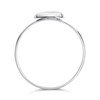 Silver Round Mother Of Pearl Ring - F52002 Alternative Image