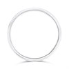 Silver Double Line Band Ring - F54009 Alternative Image