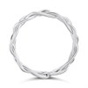 Silver Plaited Ring - F54011 Alternative Image