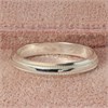 Silver 3mm Milgrain Ring - F54012 Alternative Image