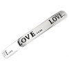 Silver Love Band Ring - F5406 Alternative Image