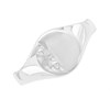 Silver Round Engraved Signet Ring - F5424 Alternative Image