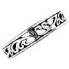 Silver Filigree Band Ring - F5479 Alternative Image