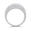 Silver Pave CZ Band Ring - F5938 Alternative Image