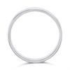 Silver Double Line 6mm Band Ring - F62010 Alternative Image