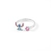 Disney Silver Lilo And Stitch Adjustable Ring - F67106 Alternative Image