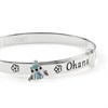 Disney Silver Lilo And Stitch Baby Bangle - F67109 Alternative Image