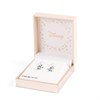 Disney Silver Lilo And Stitch CZ Hoop Drop Earrings - F67113 Alternative Image
