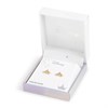 Disney Gold Plated Sterling Silver CZ  Crown Stud Earrings - F67141 Alternative Image
