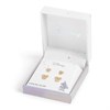 Disney Gold Plated Sterling Silver CZ Minnie And Heart Earrings Set - F67142 Alternative Image