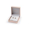 Disney Silver And Rose Plated Princess Crystal Stud Earrings - 11mm - F6734 Alternative Image