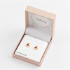 Disney Silver Gold Plated Winnie The Pooh Stud Earrings - F6759 Alternative Image