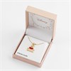 Disney Silver Gold Tone Winnie The Pooh Necklace - F6761 Alternative Image