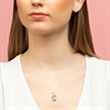 Disney Silver Stitch Necklace - F6763 Alternative Image