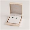 Disney Silver Minnie Green Crystal Birthstone Stud Earrings - May - F6779 Alternative Image