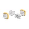 TI SENTO Gold Plated Silver Mother Of Pearl Stud Earrings - F69100 Alternative Image