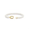 TI SENTO Gold Plated Silver Simulated Pearl Bracelet - F69102 Alternative Image
