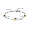 TI SENTO Gold Plated Silver Circle Bracelet - F6910 Alternative Image