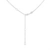TI SENTO Silver 3915ZY/42  CZ Double Circle Necklet - F69119 Alternative Image