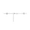 TI SENTO Silver Cubic Zirconia Circle Bracelet - F6911 Alternative Image